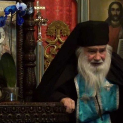 Părintele Neonil Ștefan, starețul Sfintei Mănăstiri Frăsinei