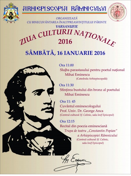 Ziua Culturii Naționale 2016 Ziua Culturii Naționale 2016